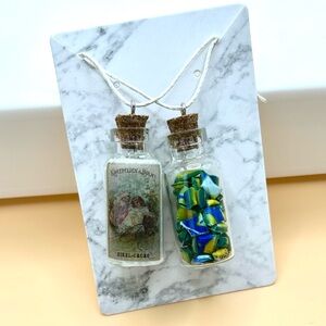 Glass Shaker Charms 2 pc.
